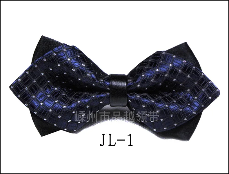 
Factory Wholesales custom men silk official bow tie satin 