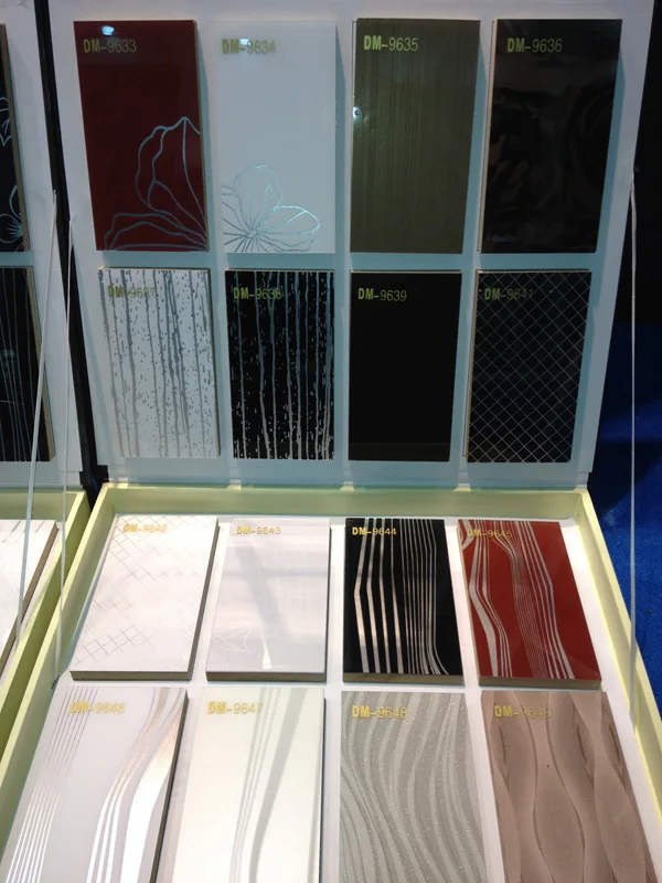 high gloss kitchen cabinet door acrylic laminated mdf panels with PUR glue