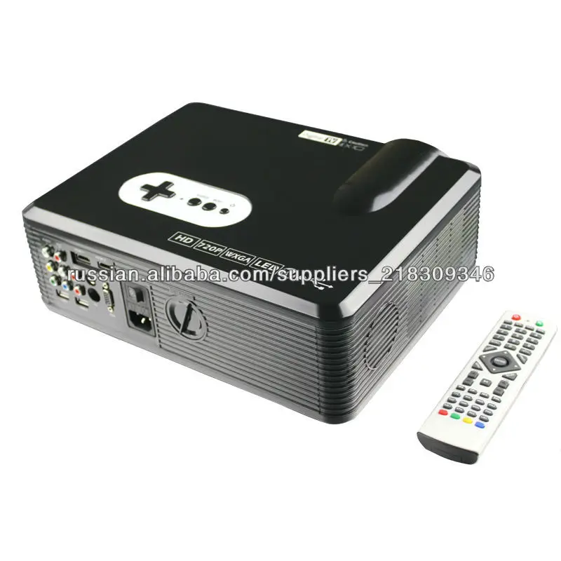 Большой дом проектор со светодиодной лампой последние 50000 часов 2 входа HDMI 2 USB входы S-Video AV VGA YPbPr