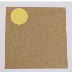 Direct manufacturer self adhesive cast coated paper gloss mirror blank sticker paper