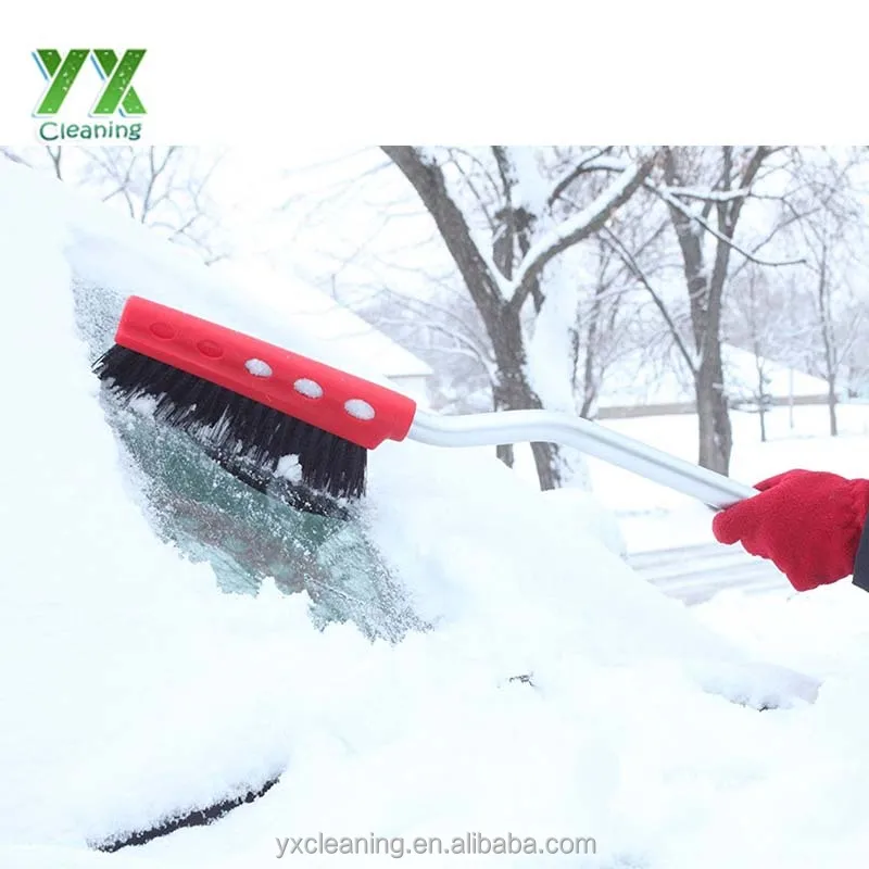 winter ice clean shovel snow removal brush for car