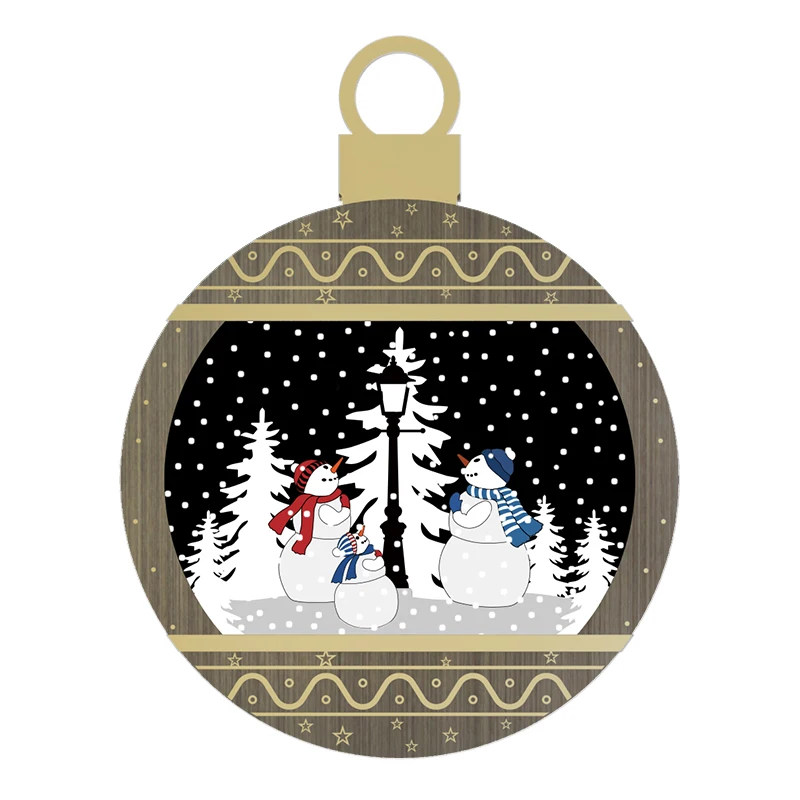 
Christmas decoration balls hanging ball christmas decoration snow globe souvenir 