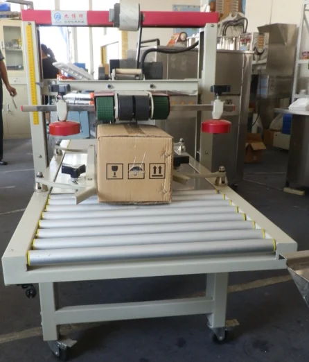 
semi automatic carton taping machine with scotch 