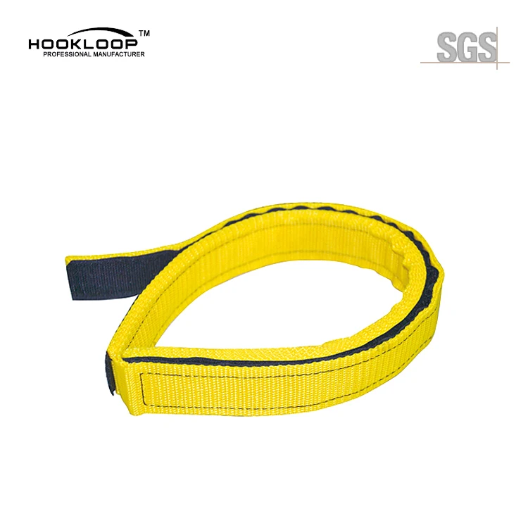 Hook and loop webbing straps / Customized Colorful Nylon Woven Hook and Loop Webbing Belt
