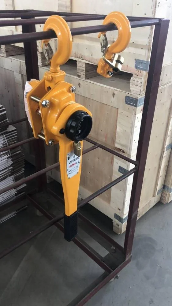 1 year Warranty 1.5ton manual lever hoist/chain block hoist/lever block