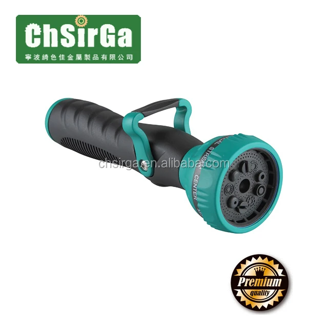 Garden Water Gun multi-pattern (7) nozzle, plastic water spray nozzles, water nozzles