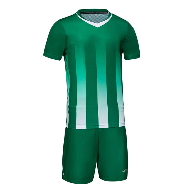 professional manufacturer blue and yellow sport wear soccer jersey