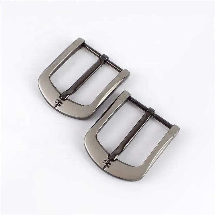 MeeTee ZK840 40mm Men Leather Belt Buckle High Quality Alloy Buckle Zinc Alloy Clasp Pin Buckle