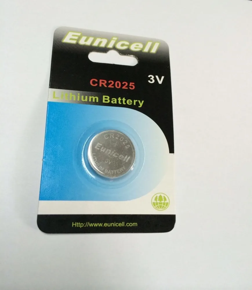 CR2025 lithium button cell 3v battery with solder pins tabs tags