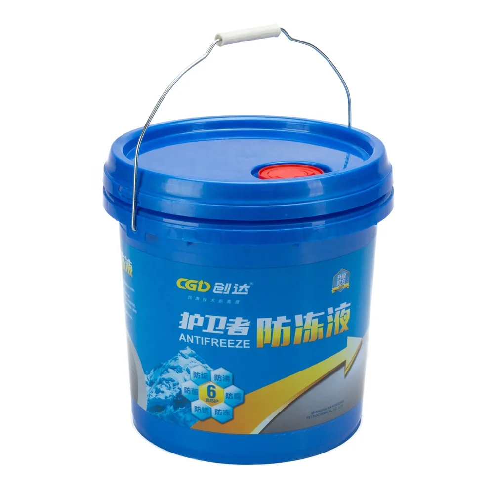 
5 gallon plastic paint bucket with lids handle 20 liter pail barrel ink barrel 
