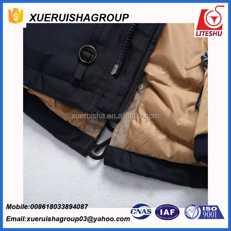 
winter coat american windproof goose down jacket for men 