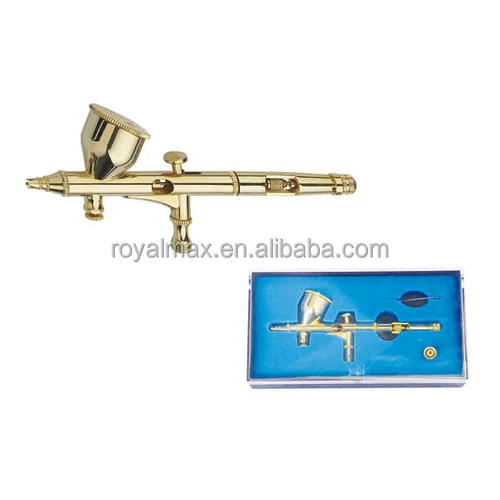 Gold airbrush for highly detailed work AB-180G