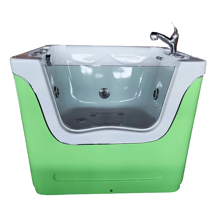 
hot sale white bathtub massage machine dog pink spa High quality professional acrylic dog bathtub transparent dense bubbles 