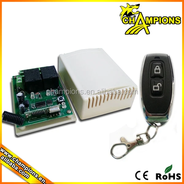 Дистанционный переключатель on off 12 В dc, 2 канала беспроводной пульт дистанционного управления переключатель AG-C201