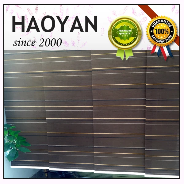 Офис ролик бумаги панели оттенков Высокое качество горизонтальных джут жалюзи