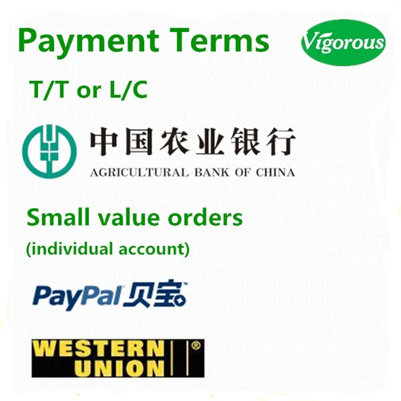 payment terms
