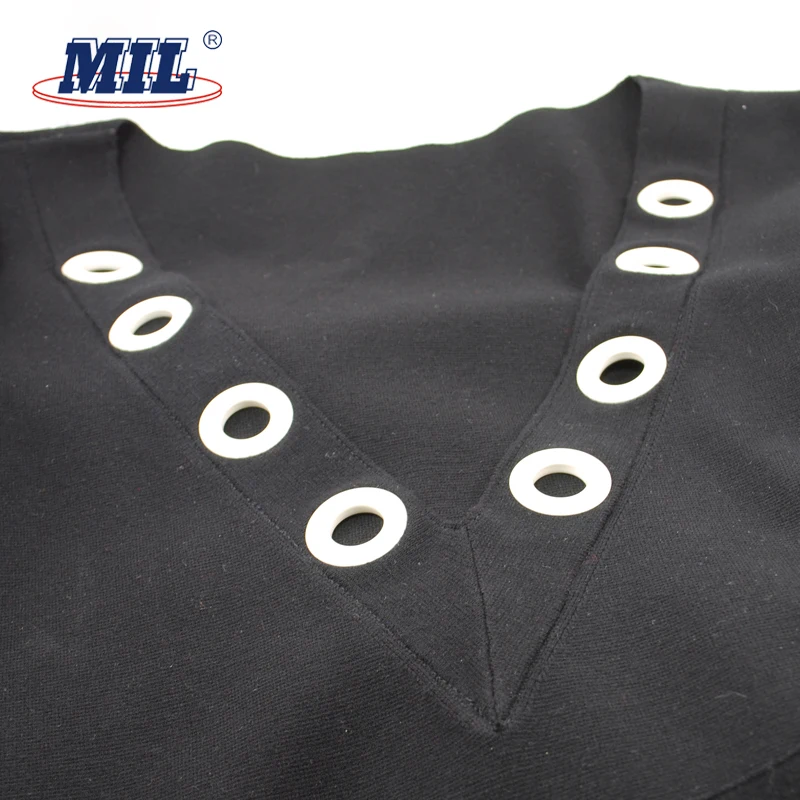 Wholesale Clothing Custom White Enamel Round Brass Metal Eyelet For Shoes