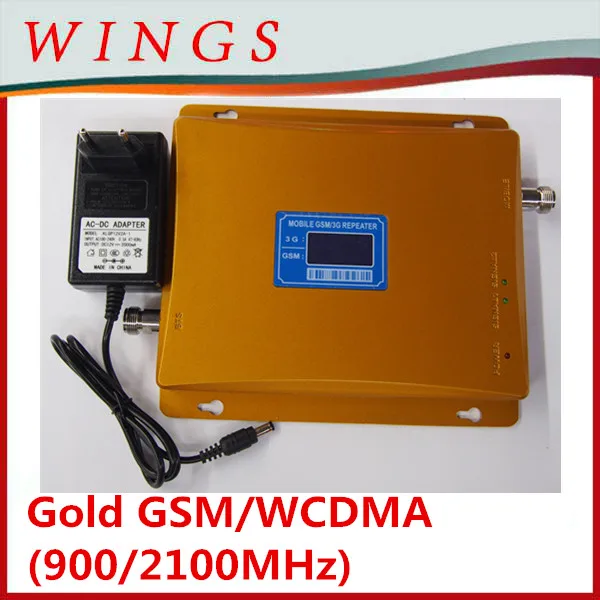 Новый дизайн 2 г/3 г усилитель сигнала gsm/wcdma ретранслятор для домашнего офиса 900/2100 мГц усилитель с наружного блока