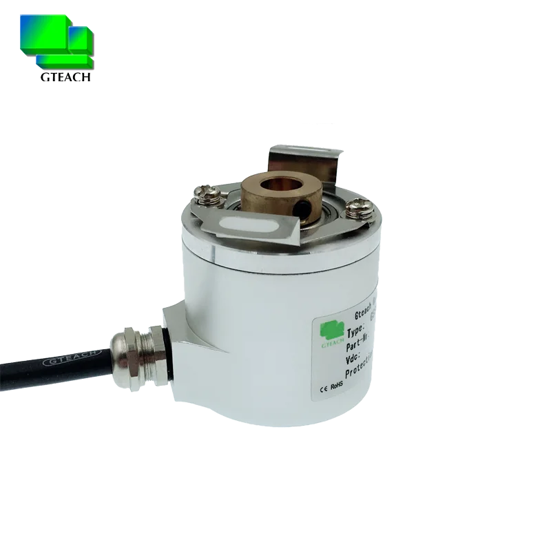 8mm hollow shaft rotary encoder position sensor push-pull output