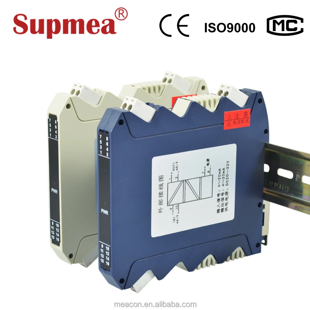 Лидер продаж автоматический выключатель канальный аналоговый входной терминал изолятор сигнала/термопары Датчик температуры