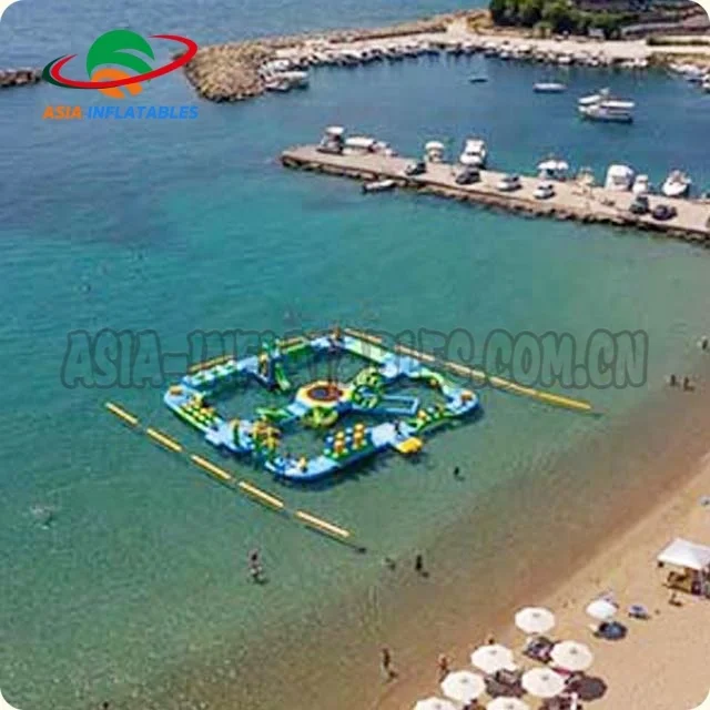 High Quality Floating aqua park /water amusement park/ Inflatable Water Park Equipment For Sale