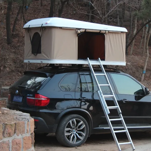 
3 Kinds Size Fiberglass Auto Roof Tent Top Hard Shell Camping Tent for Sales with Model 888-1 