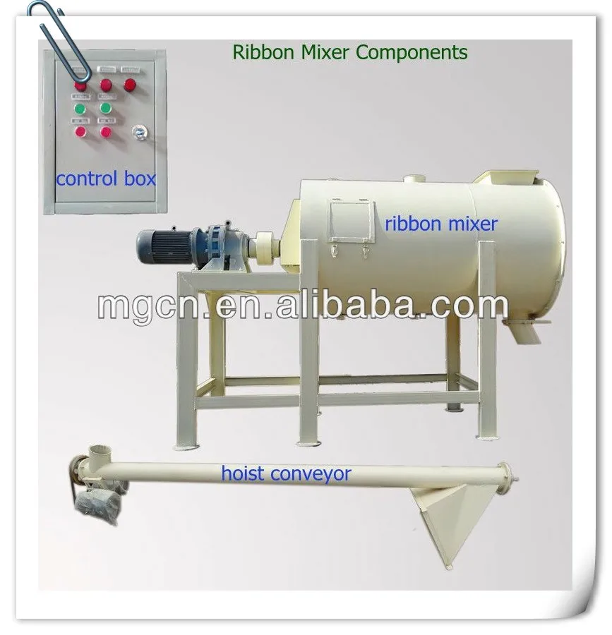 Factory  Mix Dry Packing Plaster Automatic Weight Premixed Lime Mortar Mixer Simple Tile Grout Making Machine