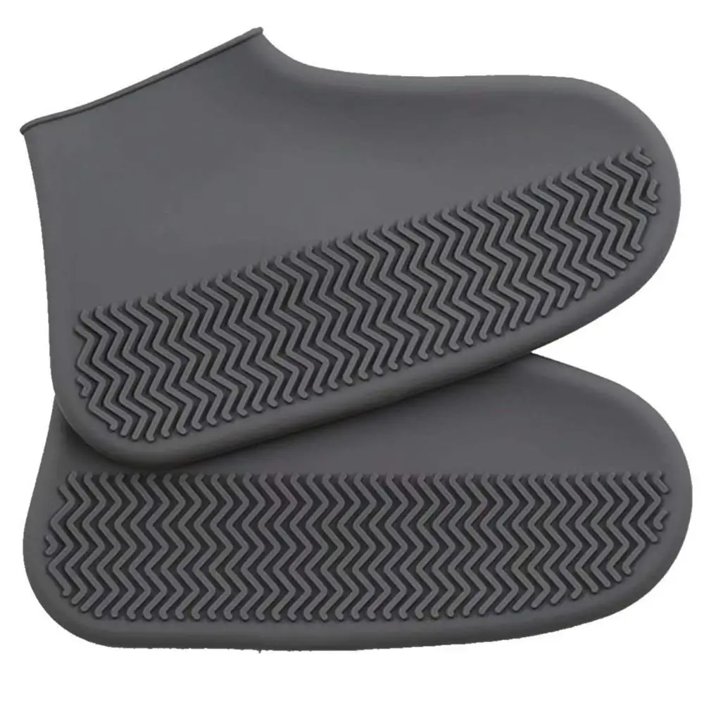 
Waterproof Shoe Covers Silicone Shoe Covers Waterproof Boot Reusable Non Slip Rain Snow Overshoe Foldable Galoshes 