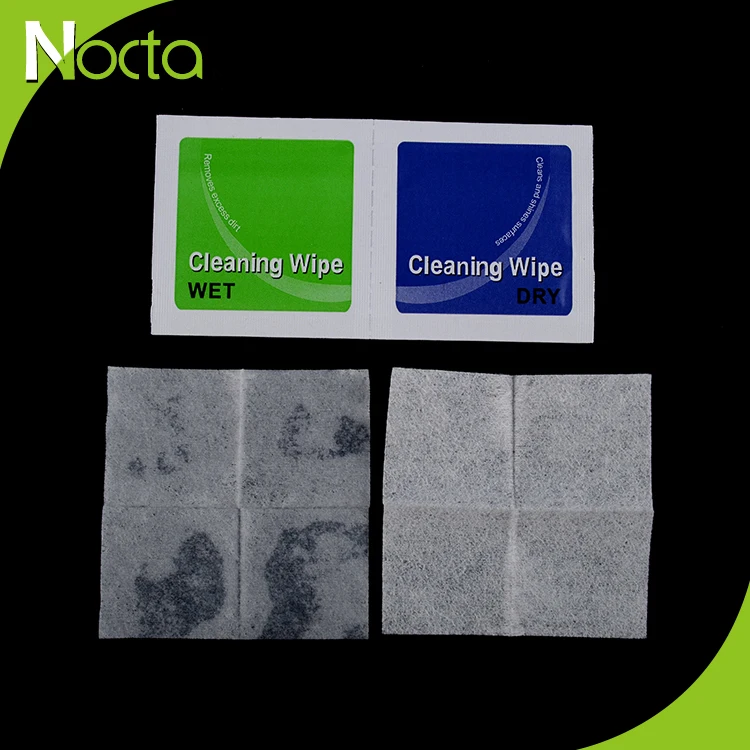 Lens cleaning wet wipes custom logo