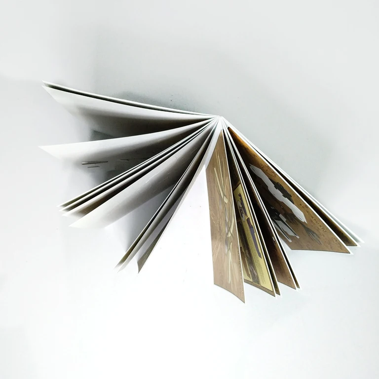 Custom hard cover art paper printing magazine/book/brochure/catalog for high end requirement