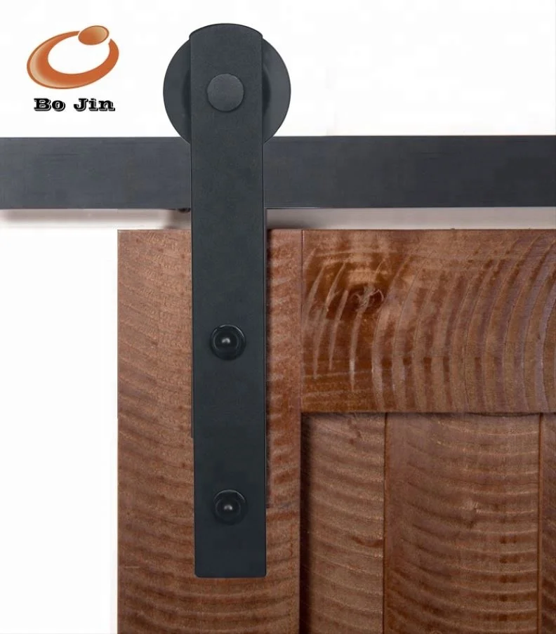 Ningbo Happyhome 5-16FT Barn Door Hardware Sliding Door Steel Track