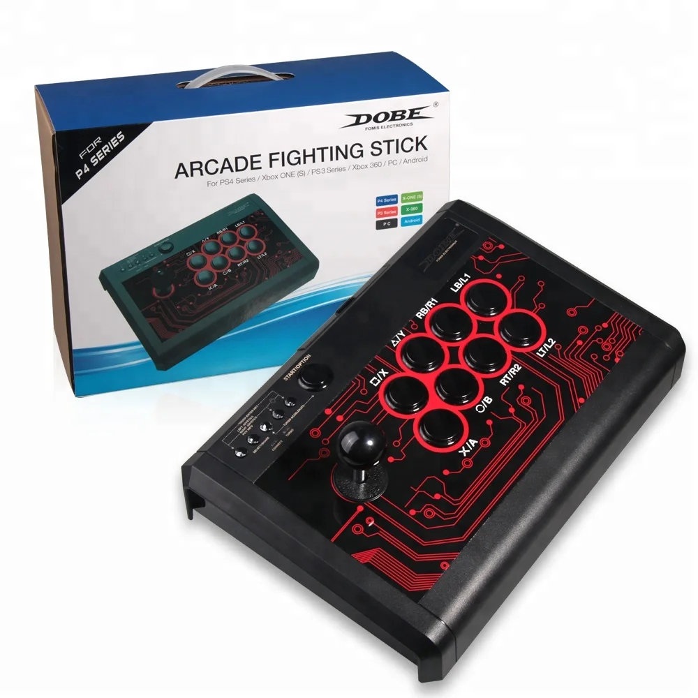USB Rocker Arcade Fighting Stick Controller Street Fighter for ps4 ,ps3 ,xbox ,android and PC.