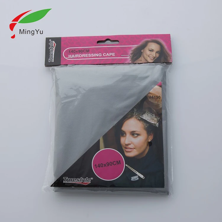 
2019 Hot Sales Barber Apron Disposable Custom Printed Cutting Cape Hair Salon 