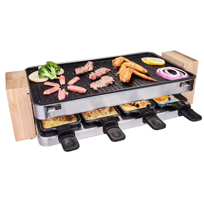Tabletop Smokeless Restaurant Mini Japanese Barbeque Brazilian Hot Plate and European Electric Custom Portable Chinese Bbq Malay