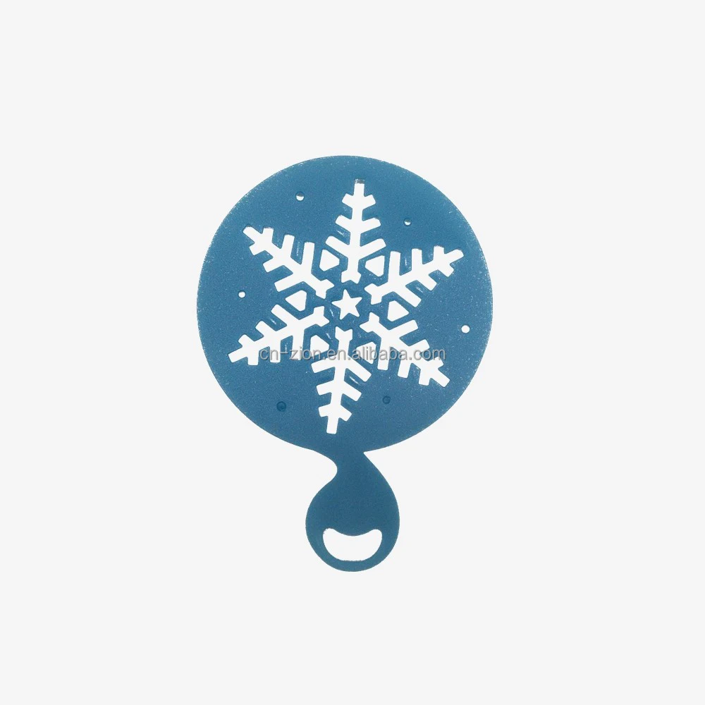 Plastic Coffee Stencils And Cappuccino Decorating Stencil For Halloween