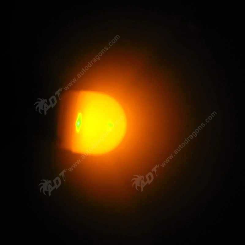 Non flickering Pinball 6.3 Volt LED pinball led lights 5050SMD +frost Cap No Polar #44 #47 ba9s bayonet Bulbs