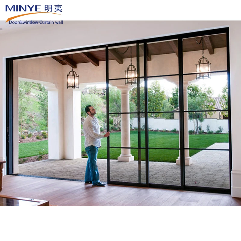 Top Quality Modern House Aluminum Glass Sliding Door Hot Sale