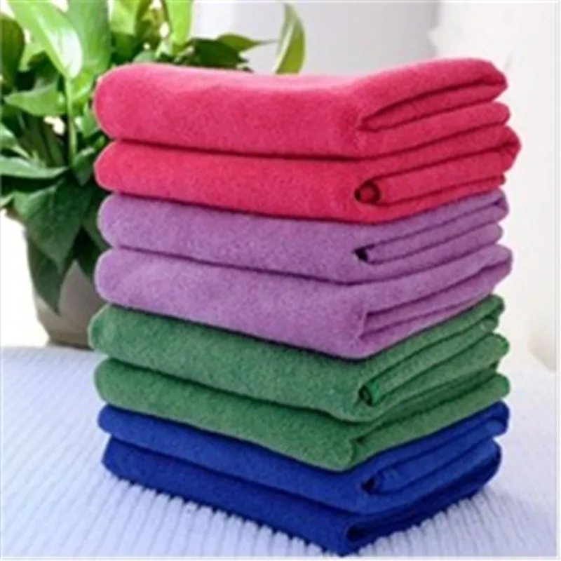 Cheap 220gsm Microfiber Terry Facial Hand Towel