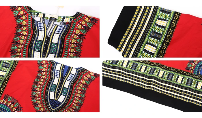 100% Cotton Ladies Custom Dashiki Shirt Wholesale China