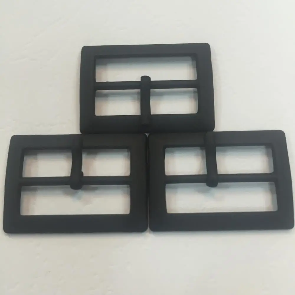 
Factory supply decoration black metal belt buckle 