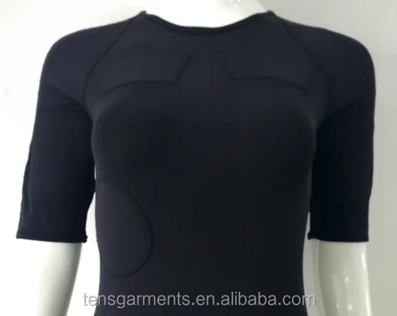 Electric Muscle Stimulator Suit with Muscle Vibrator Wireless EMS Training Suit Visionbody