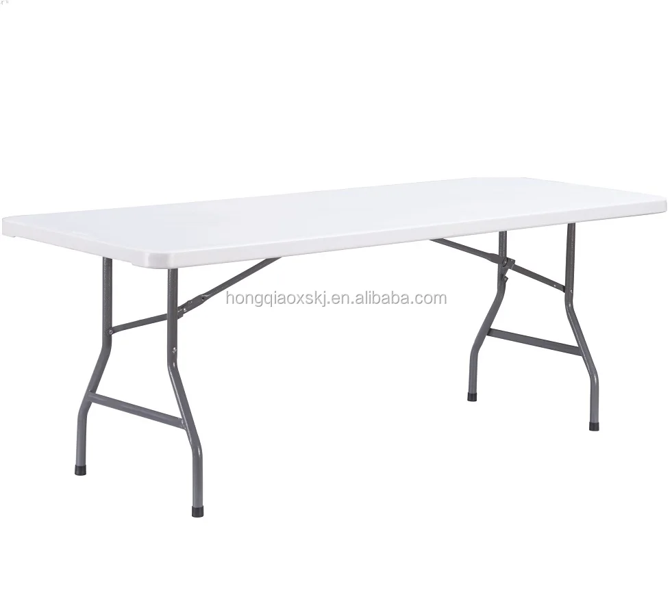 Складной стол, 200 см 2 м HDPE современный пластиковый складной стол, складные пластиковые столы для свадьбы