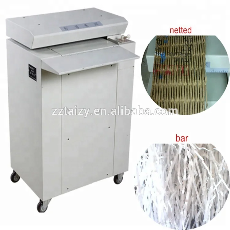 Низкая цена картон дробилка с пункта розничного сбыта Шредера коробки оборудование Шредер картонной коробки