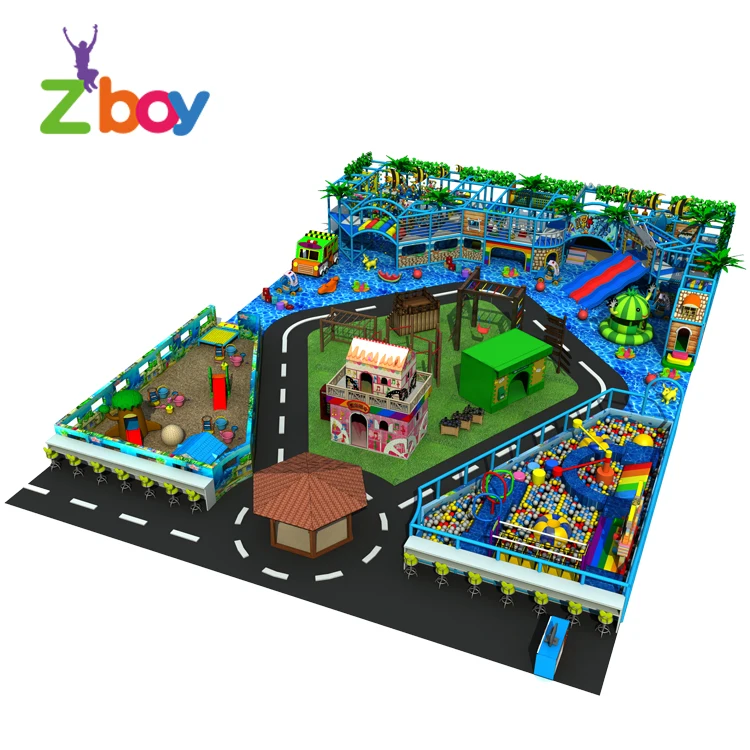 
Commercial Perfect SGS Interesting Children Indoor Playground Soft Games 