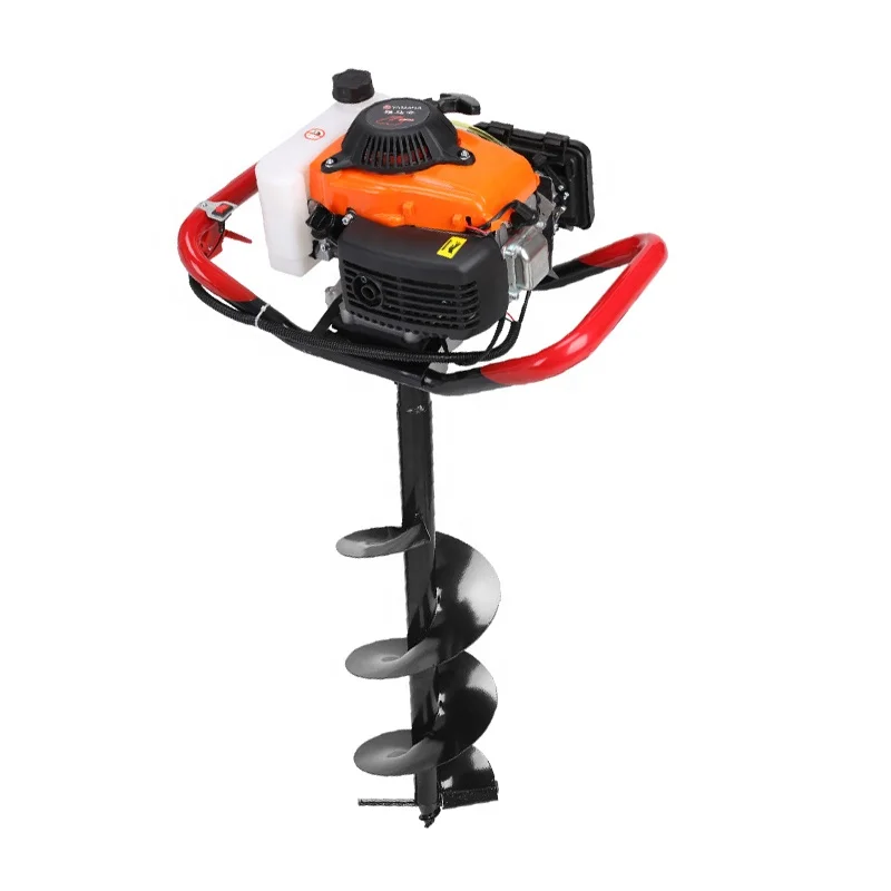 Hand Digging Tools 4 Stroke Petrol Earth Auger Drill M-ED680F