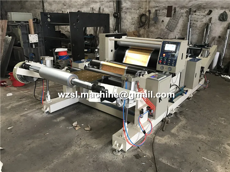 High Quality PE film PVC film OPP Film Paper Aluminum Foil Nonwoven Fabric embossing machine