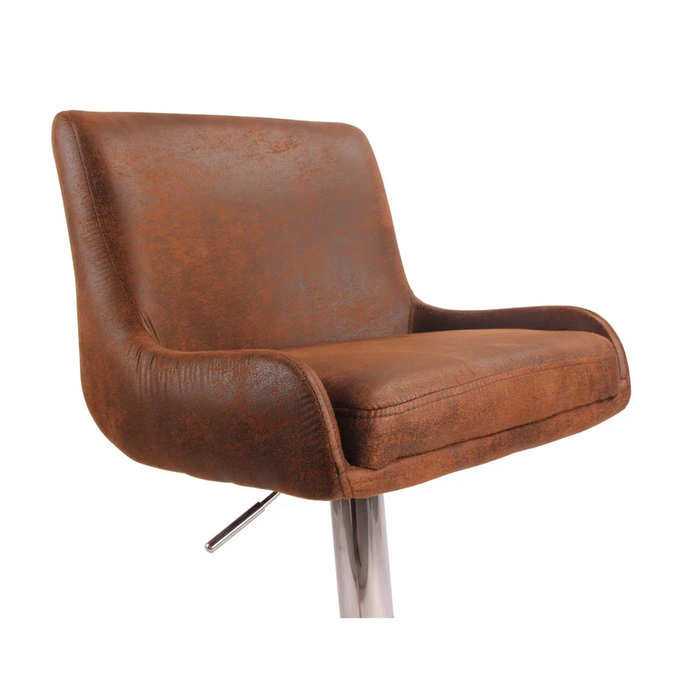 
Wholesale PU leather Seat Swivel High Bar Counter Stools with Back 
