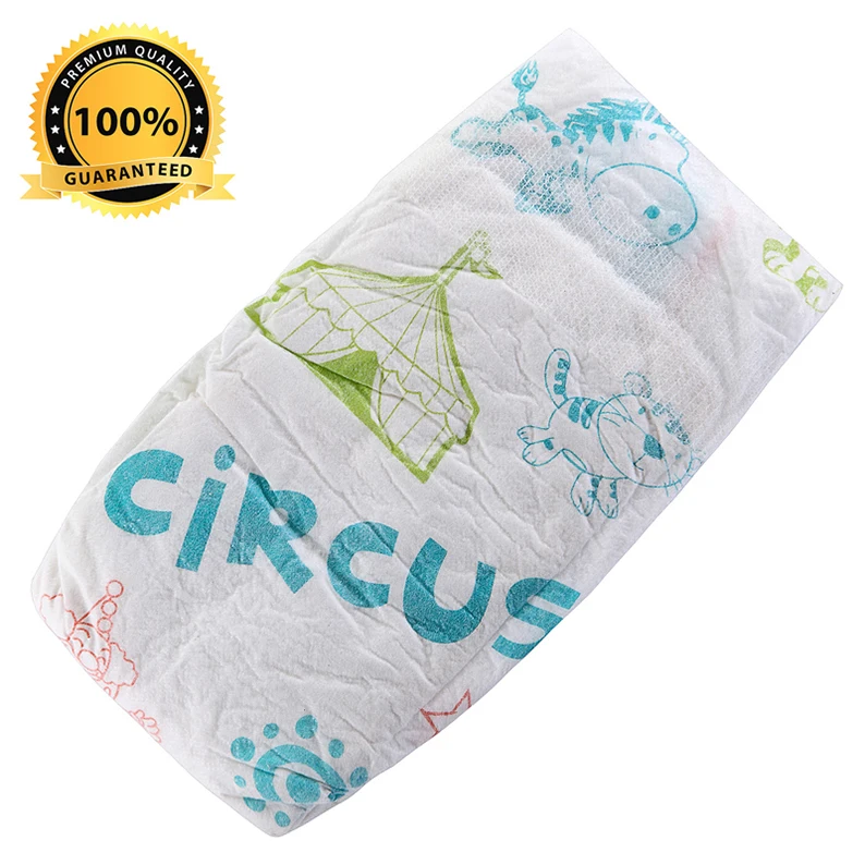 New Discount Turkey/Pakistan Low Price Non-Woven Fabric Cotton Baby Pant Style Diapers Without Elastic Waistband Made in China