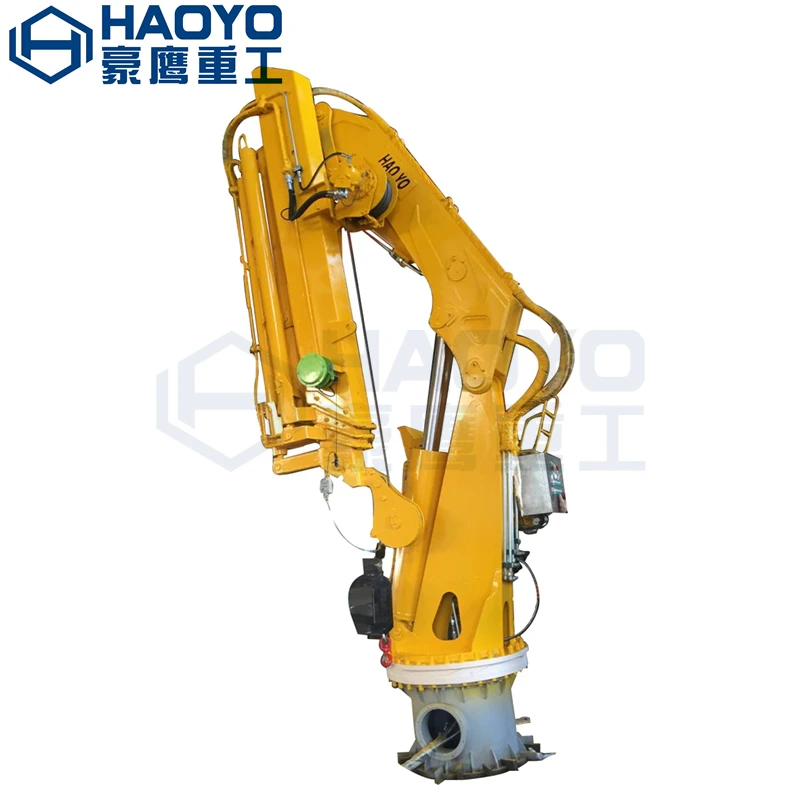 
1 ton engine crane marine crane for sale 