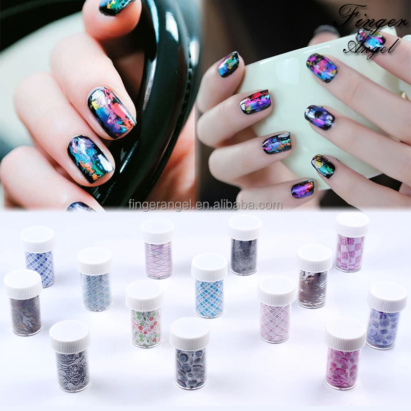 Wholesale Nail Art Starry Sky Paper Sticker Transfer Foils Stickers for Nails Art Decoration Machines Nail Sticker